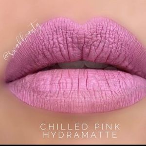 LipSense Newest Formula HydraMatte in “Chilled Pink”